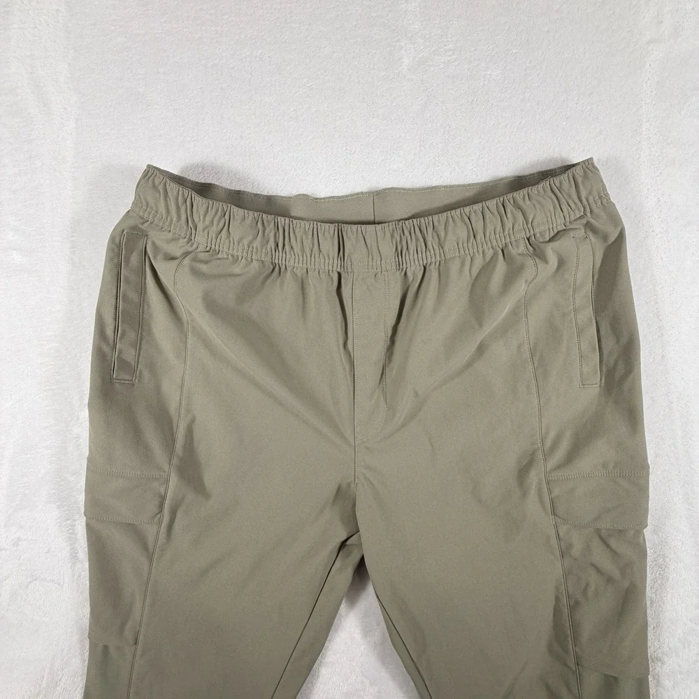 VRST Jogger Pants Men's Sz XL Beige Limitless Cargo Slim Fit Earl